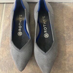 Rothy's The Point in Grey size 6.5